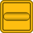 yellow block with a horizontal line through the center