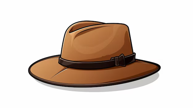 A round brown object.